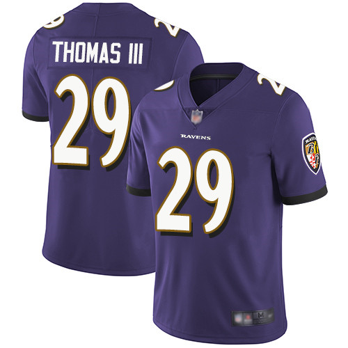 Baltimore Ravens Limited Purple Men Earl Thomas III Home Jersey NFL Football 29 Vapor Untouchable